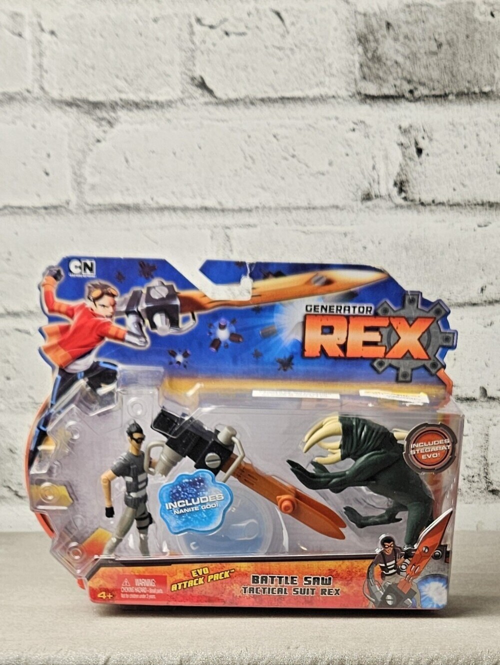 Generator Rex Battle Saw Tactical Suit Rex EVO Attack Pack New In Box